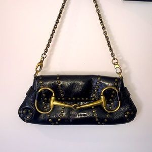 Wilson’s Leather Pelle Studio Leather Horse bit Baguette